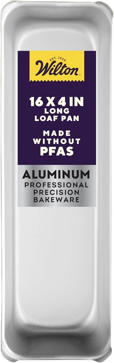 Aluminium Langwerpige Cakevorm met Poten voor Cake en Brood