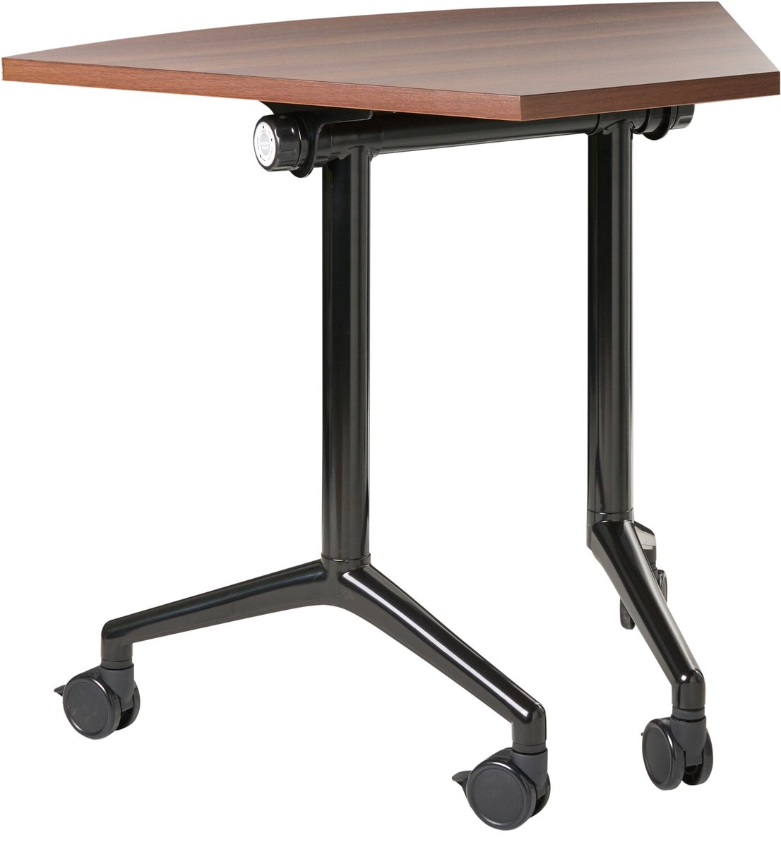 Beliani CAVI - Bureau inklapbaar - Donkerbruin - 90 x 64 cm - MFC