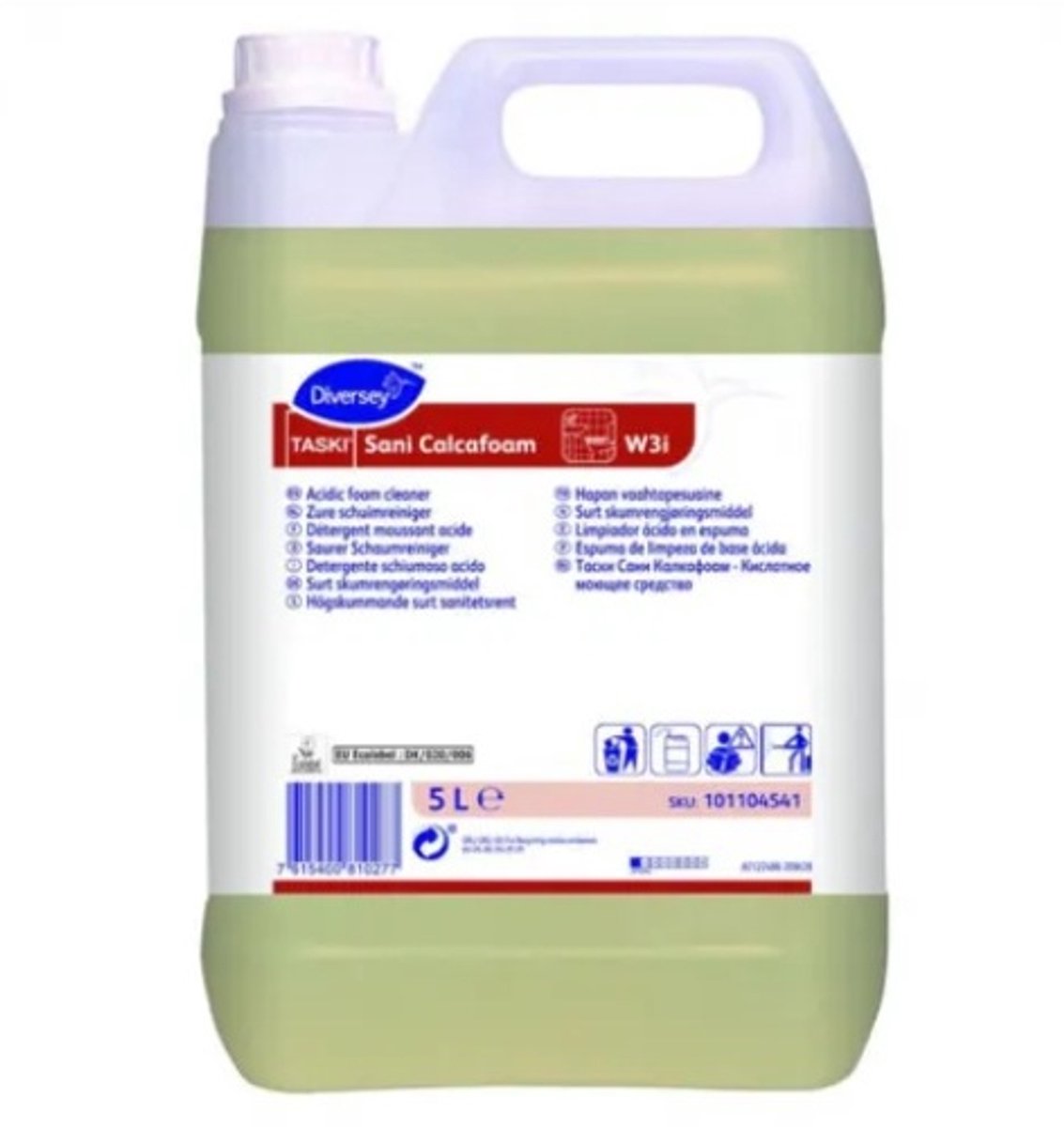 Diversey Taski Sani Calcafoam W3i Ontkalker 5 Liter