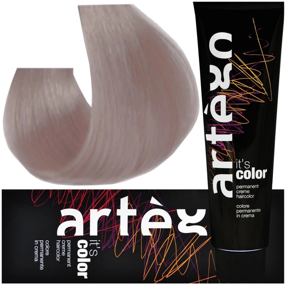 Artego It's Color Haarkleurmiddel 10.72-10MV Mahonie-Paars Lichtblond