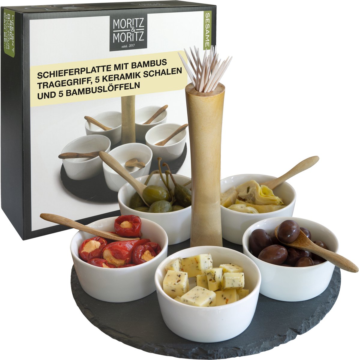 Moritz & Moritz leisteenset Sesame