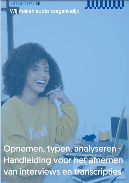 Opnemen, typen, analyseren - handleiding voor het afnemen va ... - cover
