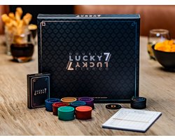 Double Lucky 7 – Original editie – Gezelschapsspel voor volwassenen & families – 2 tot 7 spelers – Meeslepend kaartspel – Familiespel voor jong & oud – SPELHIT 2025!