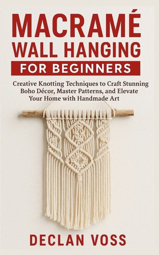 Macramé Wall Hanging for Beginners - cover