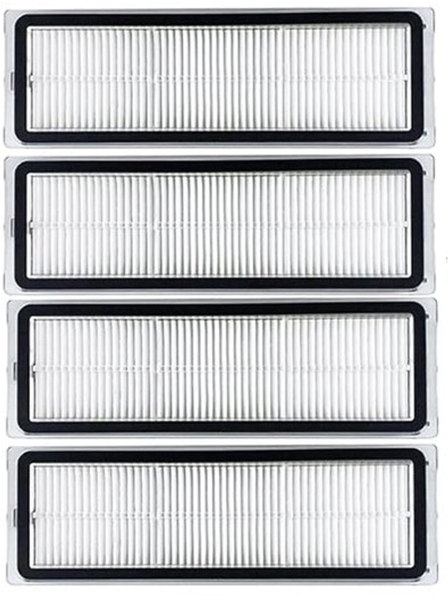 4 Stks Accessoires Kit gescht voor Dreame L10 Ultra L10s Ultra, 4 HEPA Filters