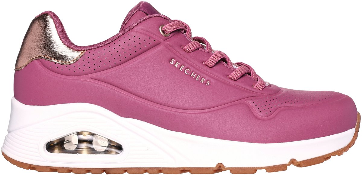 SKECHERS UNO Shimmer Dames Sneakers - Trendy Multicolor Design