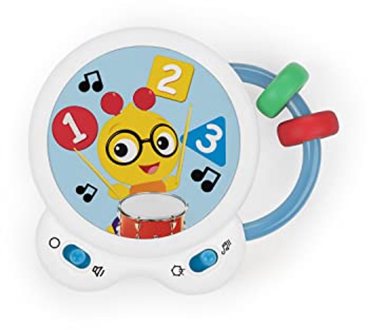 Muziekdrum voor Baby's vanaf 3 Maanden - Tiny Tempo Drum met Geluiden