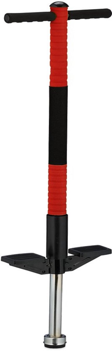 Max Jumpstick Pogo Stick - Springstok - Antislip - Rood - Lichtgewicht en Duurzaam - Voor Kinderen tot 35 kg