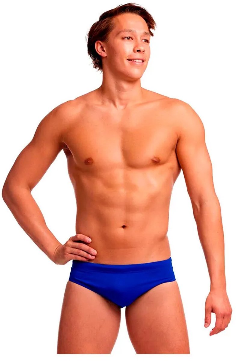 Funky Trunks Classic Zwemslip Blauw 38 Man