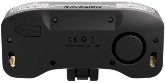 Ravemen NT101 achterlicht - fietsverlichting - antidiefstal - 50 lumen — afbeelding 4