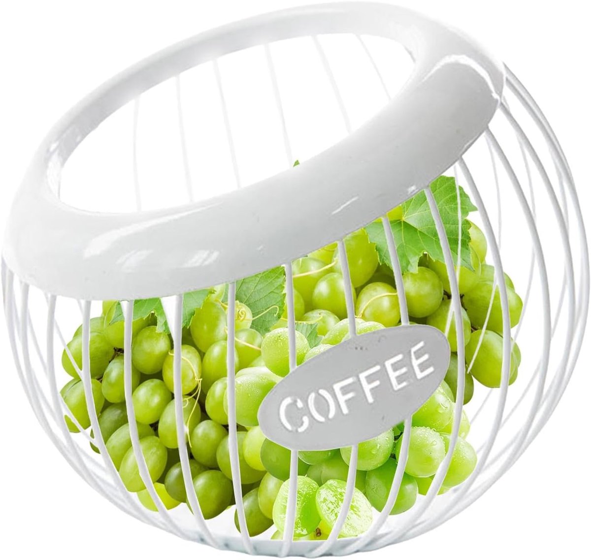 Daity 1 Pack - Fruitmand, koffiecapsule organizer, capsule opbergmand, bar/restaurant opbergrek