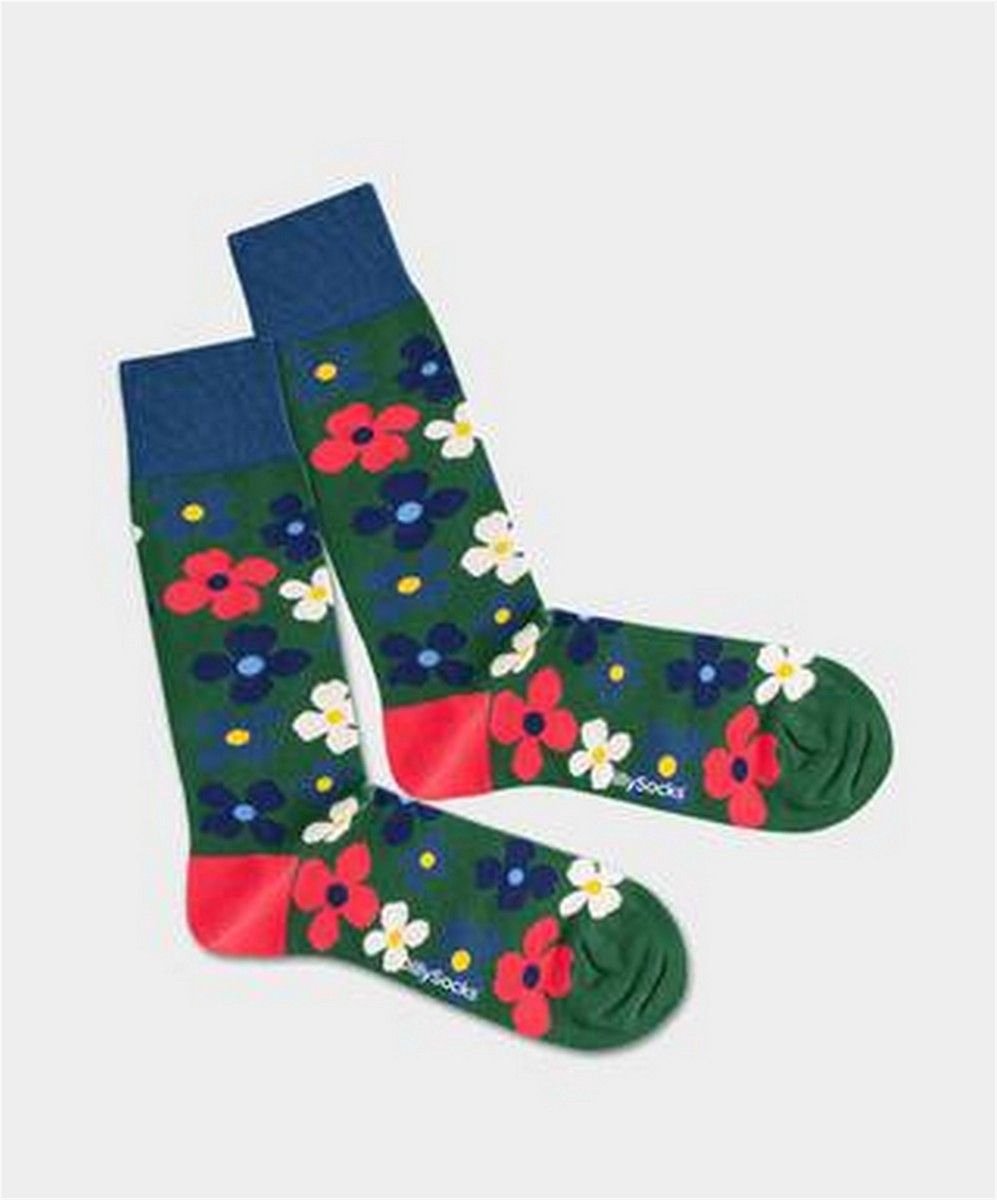 DillySocks Floral Grass Sock 41-46