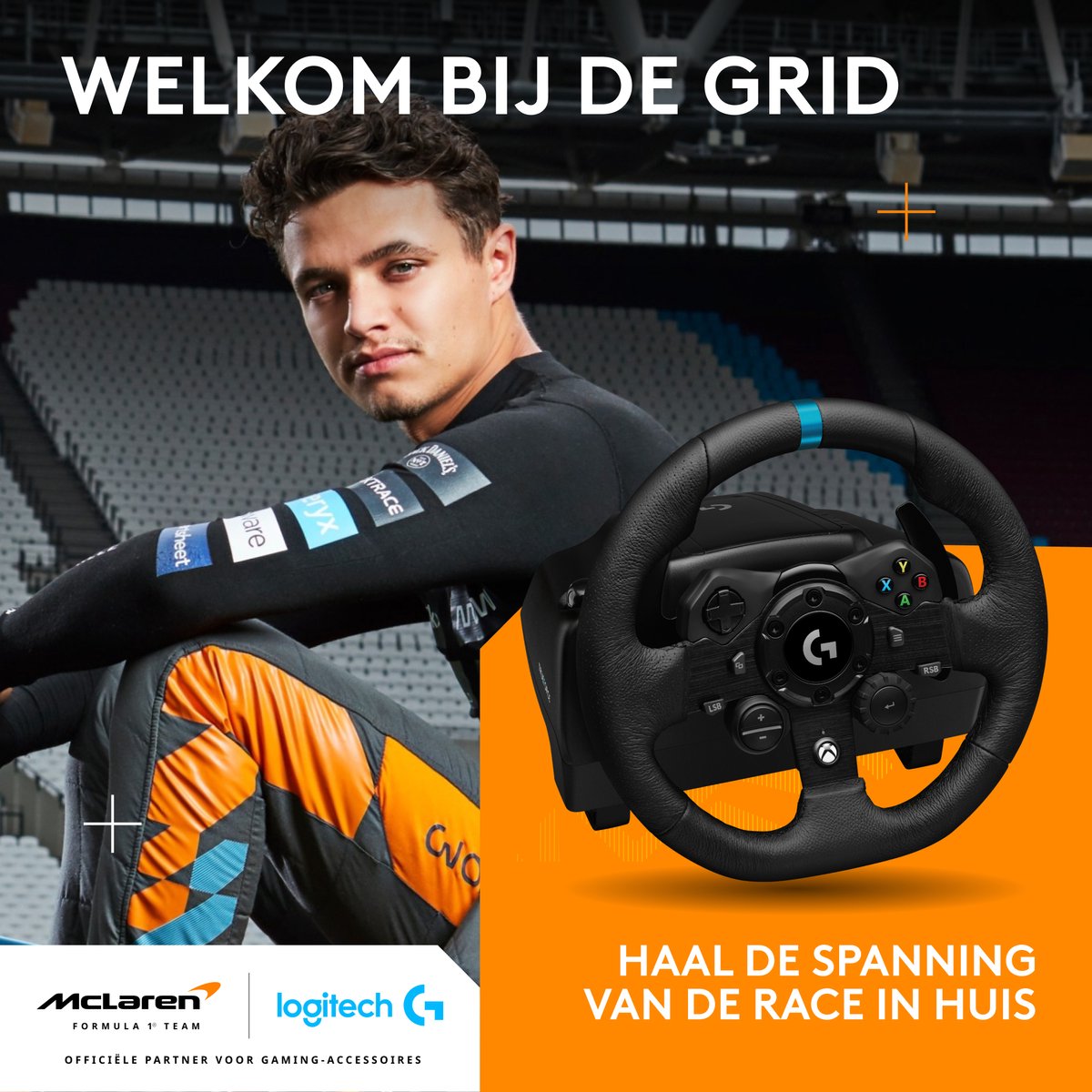 Logitech G Logitech G923 TRUEFORCE - Racestuur en pedalen thumbnail 3