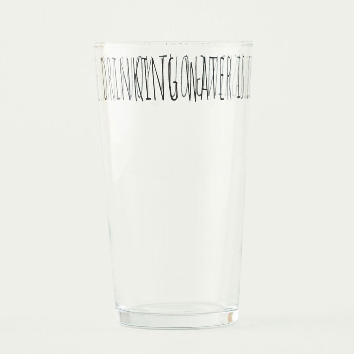 Frisdrankglas Zwart (570 cc) - 6 stuks