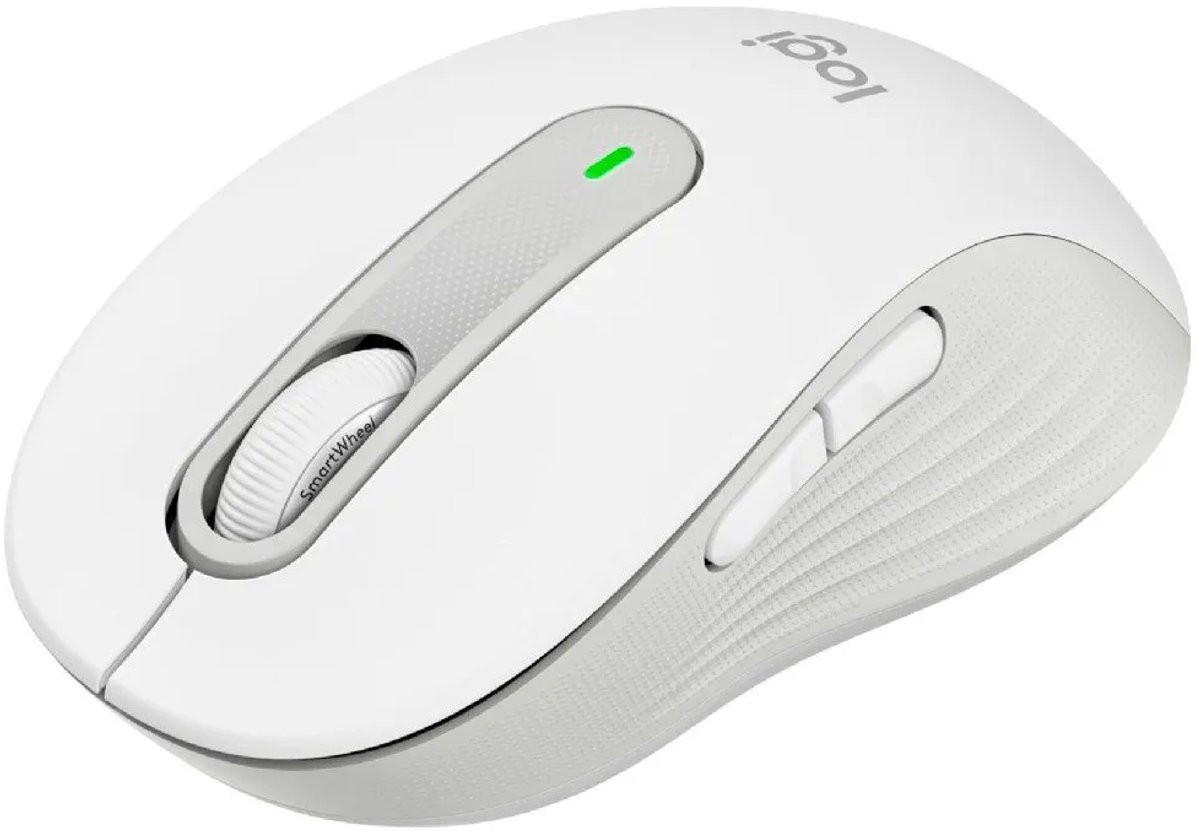 Logitech Signature M650 - Draadloze Muis - Off White