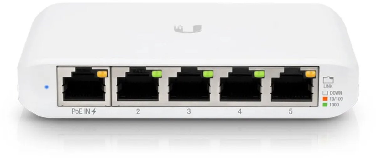 Ubiquiti UniFi Switch FLEX Mini - Fully Managed Netwerkswitch - 5 poorten — cadeau in Cadeau-ideeën - foto 3