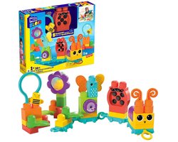 MEGA Bloks Beweeg en swing rups - 30 blokken - Bouwstenen met geluiden