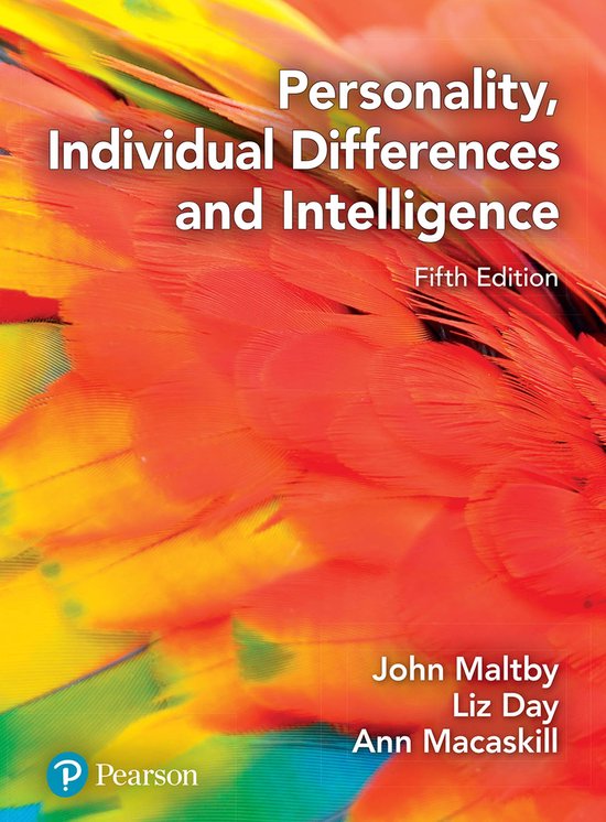 Personality, Individual Differences and Intelligence - cover
