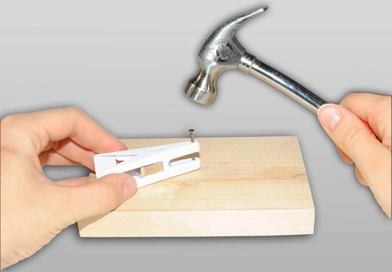BE-TOOL Mini Klauw Hamer 4oz Rubber Handvat Houtbewerking Craft Hammer voor Kinderen en Studenten