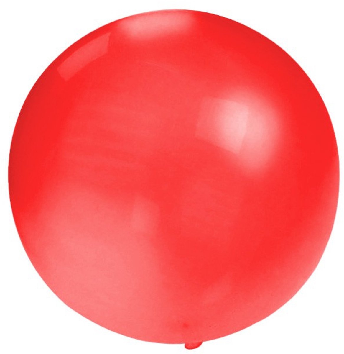Mega Ballon rood 24 inch= Ø 60 cm