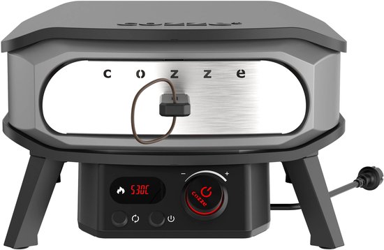 Cozze® Premium Rotate Elektrische Pizza oven 13” - Roterende Pizzasteen - Tot 450°C - Voor Pizza’s tot 34 cm - Elektrische Pizza Oven 230V — afbeelding 2