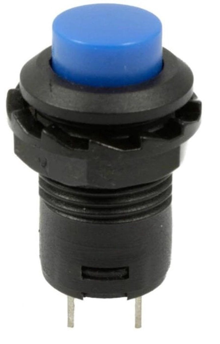 Image of OTRONICÂ® Drukknop | moment - puls | 14x20 rond gat 12mm | Blauw