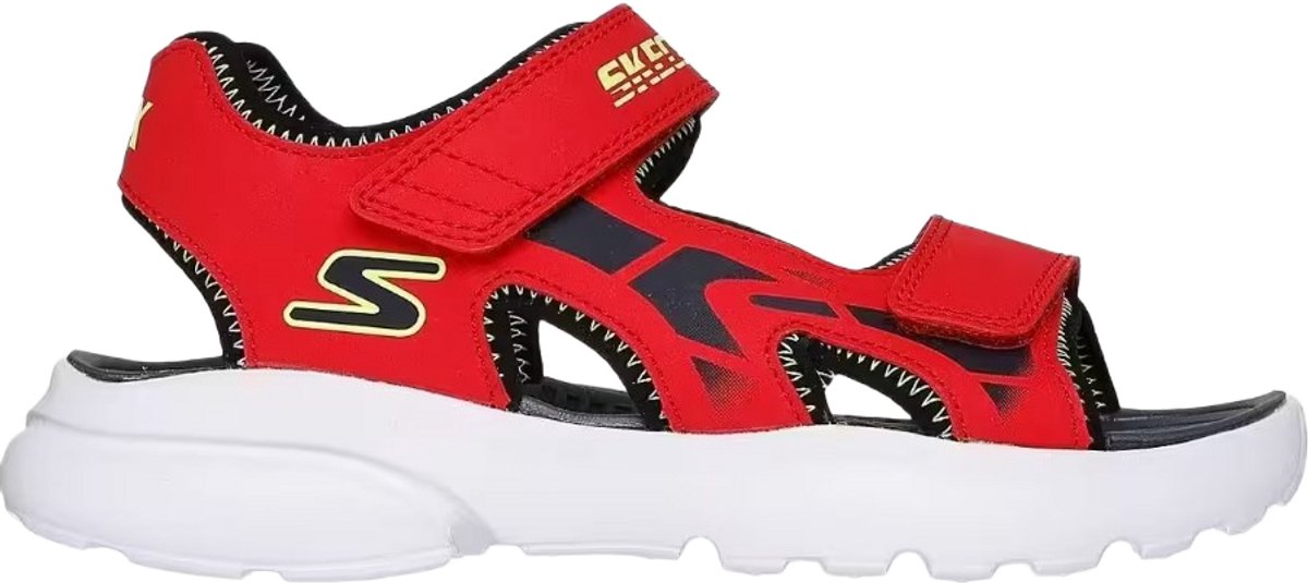 SKECHERS Kinder Sneaker Razor Splash - Veelzijdige Multicolor Stijl Unisex Maat 34