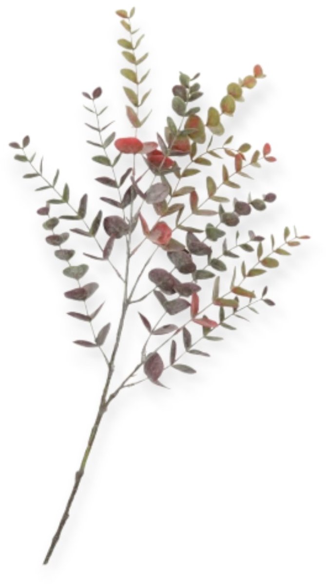 Daan Kromhout - Kunsttak - Kunstgroen - Eucalyptus - Groen/Paars - 86cm