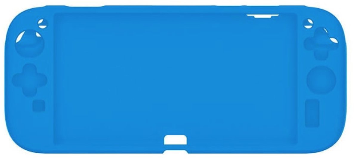 Silicone Bescherm-Hoes Skin Cover geschikt voor Nintendo Switch 2 - Blauw