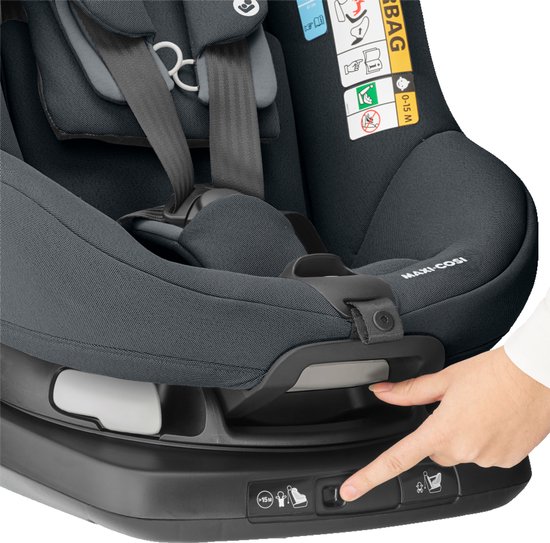 Maxi-Cosi AxissFix i-Size Autostoeltje - 360° draaibaar - Authentic Graphite