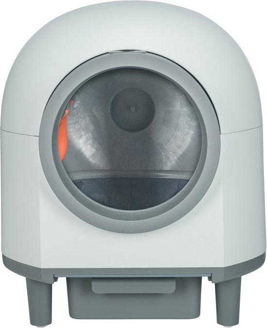 Zelfreinigende Kattenbak Purloo XXL 65L Automatisch Elektrisch Hygiënisch Geurvrij Met Grindmat & Afvalzakken Voor Grote Katten