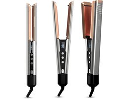 Royce Professionele Stijltang - Nieuwste technologie - 2 in 1 Stijltang en Krultang - Snel opgewarmd - Keramisch - Alle haartypes -