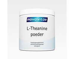 Nova Vitae - L-Theanine Poeder - Nootropics - 100 gram = 400 capsules