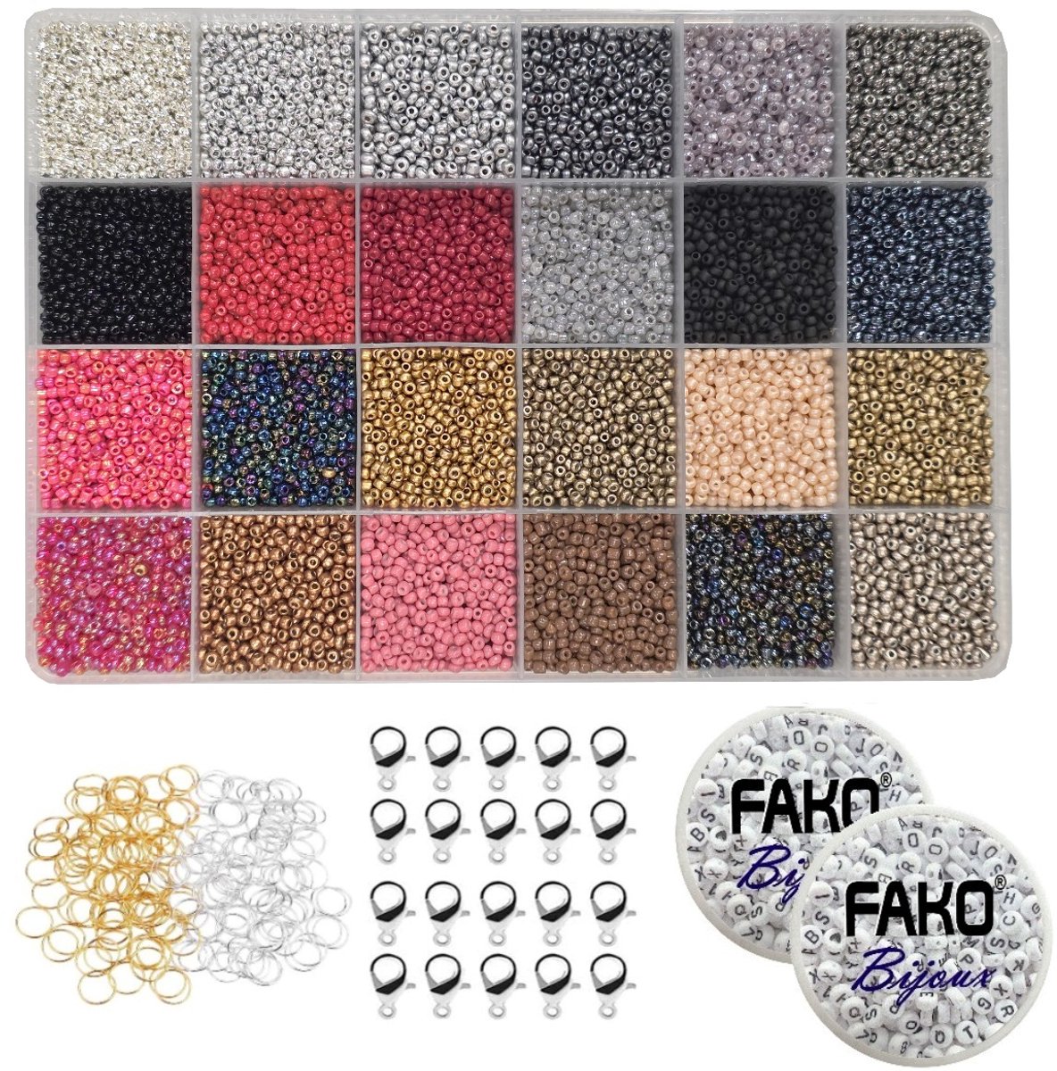 Bugle beads staafjes glaskralen voor sieraden en couture