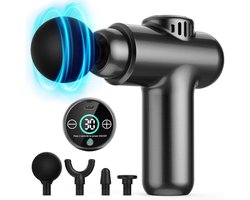 White-Label® Massage Gun Professioneel - Massage Apparaat - Theragun - Zwart