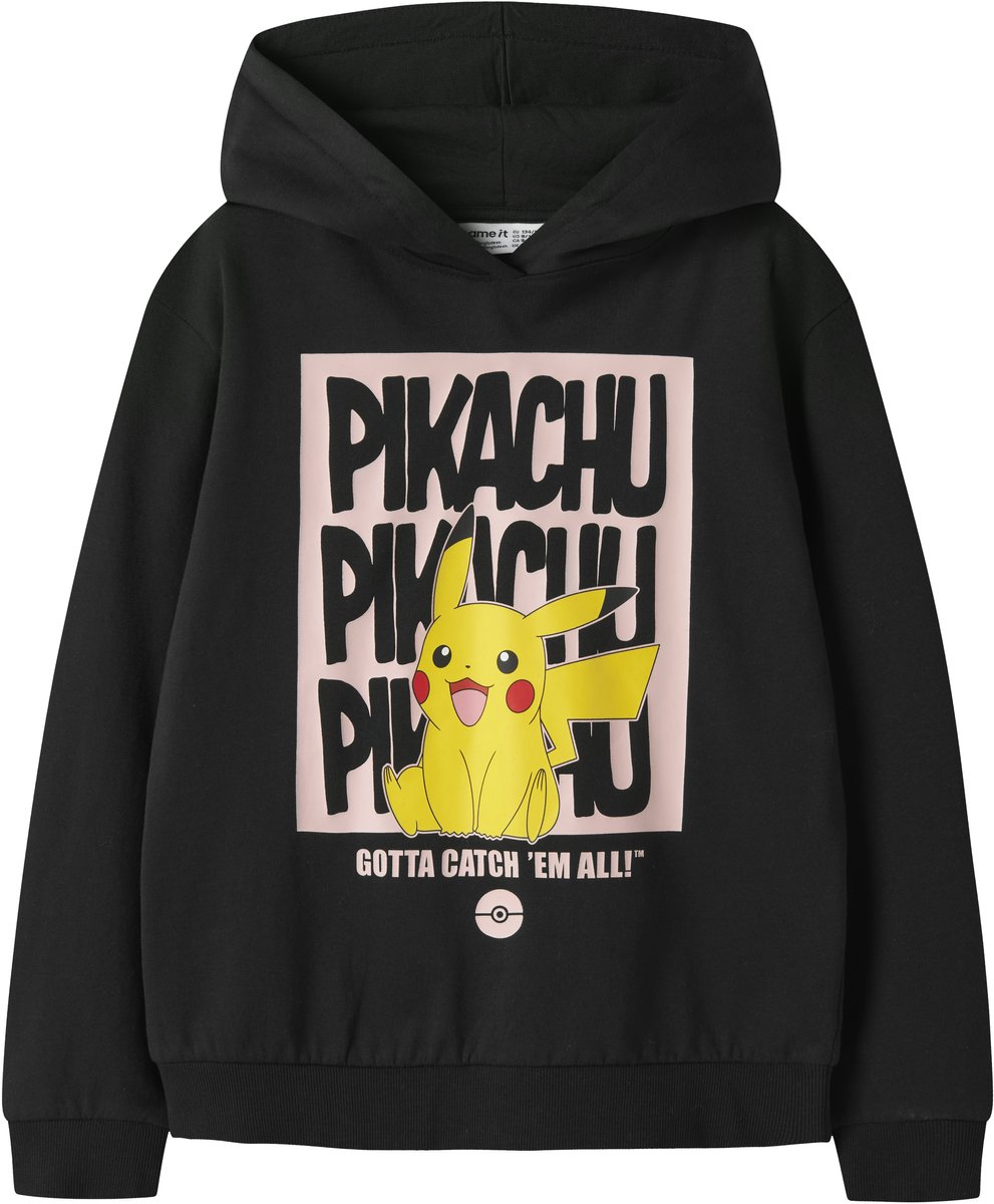 NAME IT - NKFADEMA POKEMON NREG SWEAT WH BRU BFU - Meisjes - Sweaters