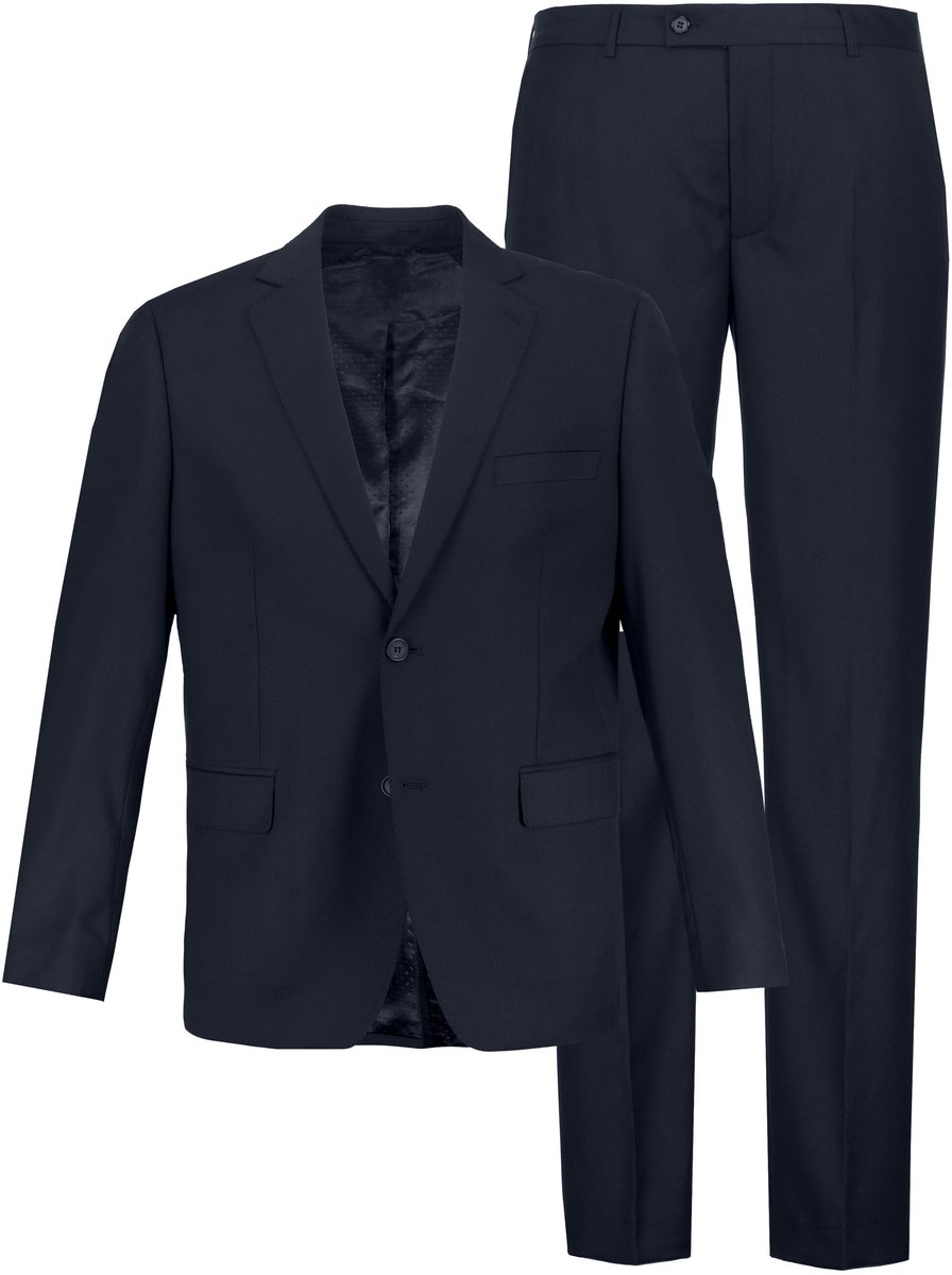 JP 1880 - Heren - Pak KELTO tweedelig FLEXNAMIC® business - Donkermarine - Maat 68