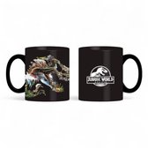 Relaxdays drinkglazen - set van 2 - dinosaurus - limonadeglazen