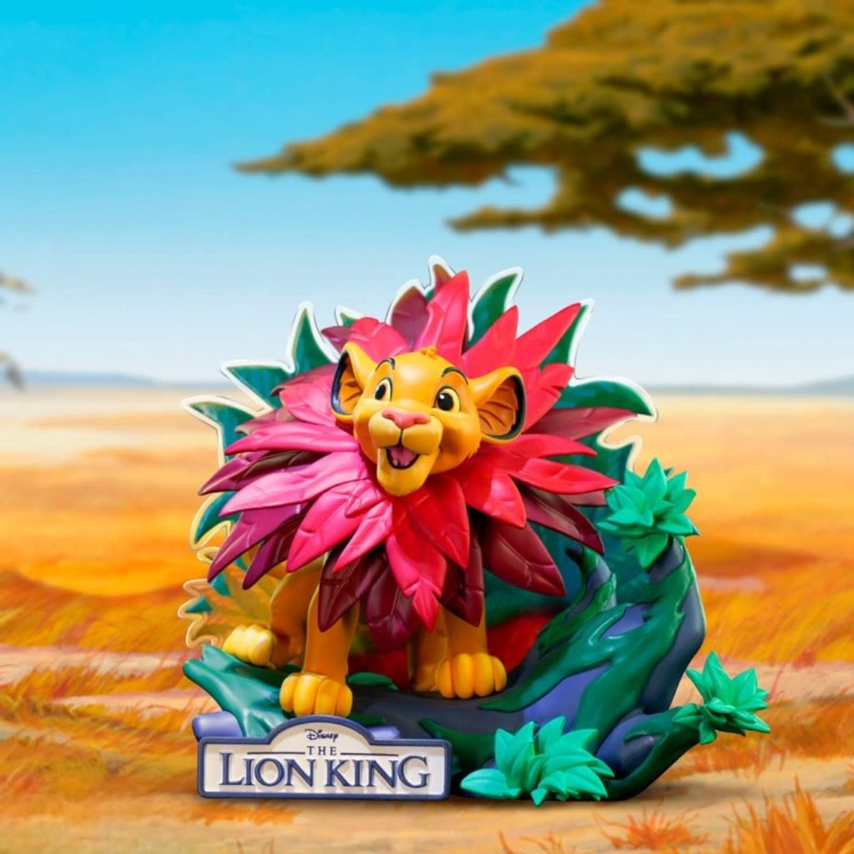 The Lion King Statue 1/10 Simba 10 cm