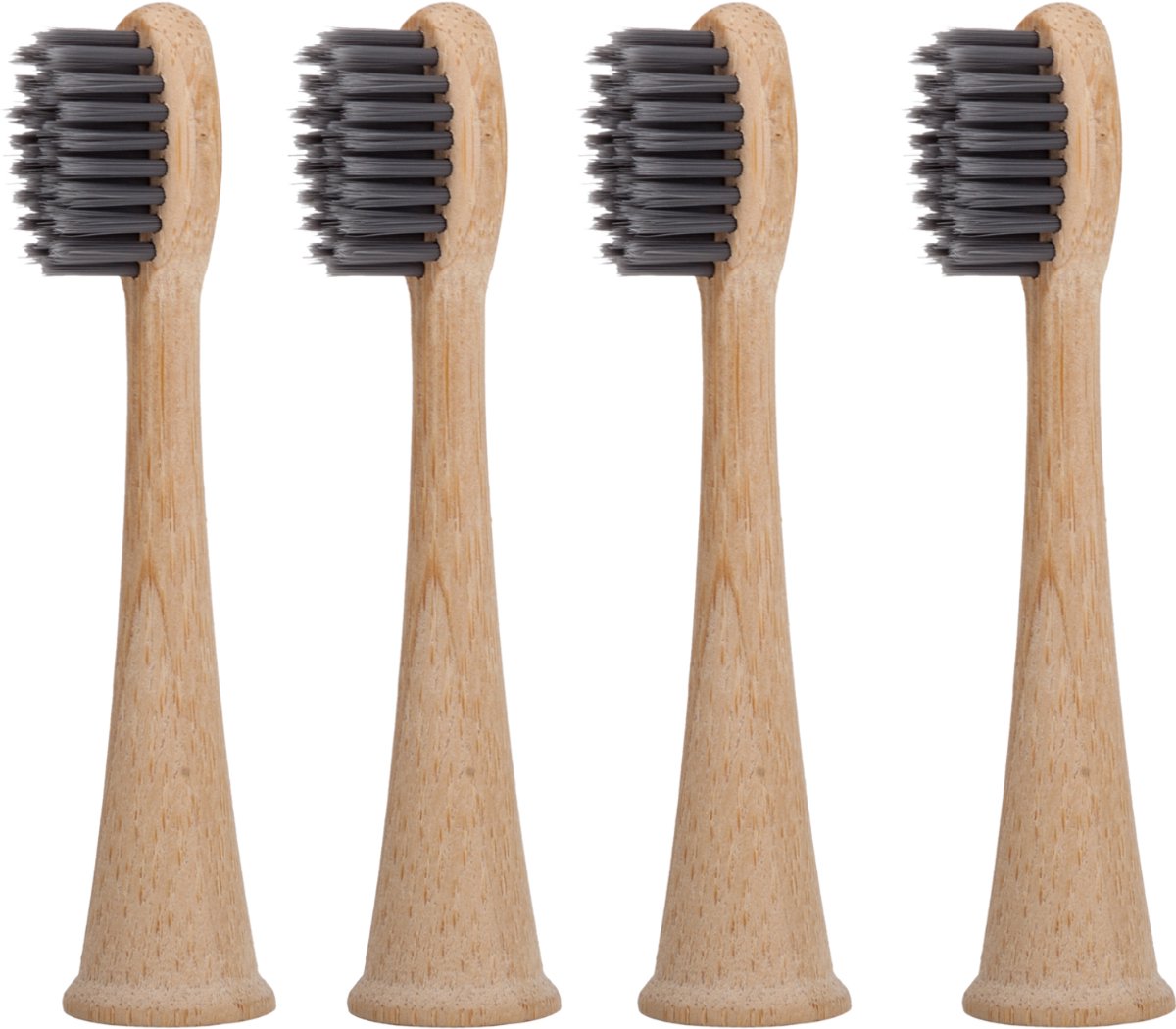 Philips Sonicare Opzetborstels - Milieuvriendelijke opzetborstels - Bamboe - Duurzaam- Eco- 4 stuks