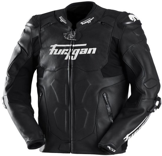 Motorjas RAPTOR EVO 3 Mannen|4-seizoenen|Zwart Wit L CE-gekeurd van MOTOBLOUZ