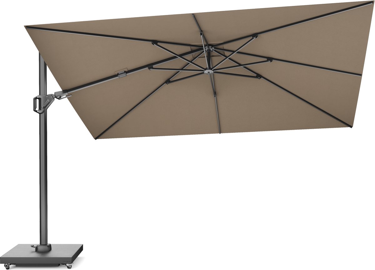 Platinum Challenger Parasol T2 Premium - 3,5 X 2,6 M. - Havanna