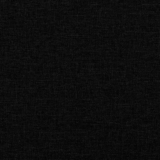 vidaXL - 3 pièces - Ensemble de salon - avec - repose-pieds - et - coussins - tissu - noir