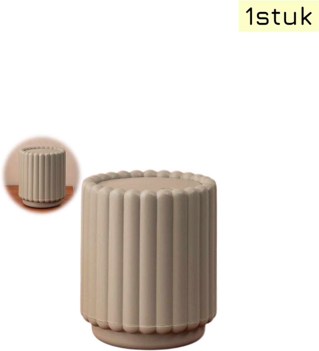 prullenbak - Mini-prullenbak - esktop afvalbak - Mini - Met push-open deksel - Geschikt voor keuken en slaapkamer - Woondecoratie - Zonnebloemdeksel - Donkergrijs