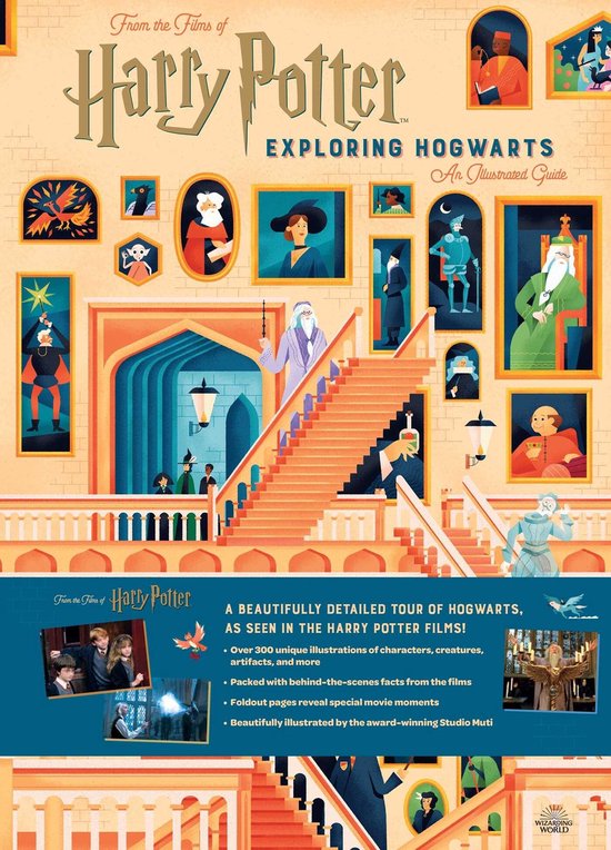 Harry Potter: Exploring Hogwarts: An Illustrated Guide - cover