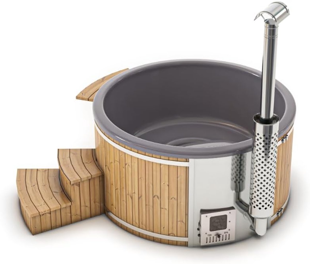 Luxe FinnTherm Stockholm Hottub (Ø 180 x H 110 cm) - afbeelding 3
