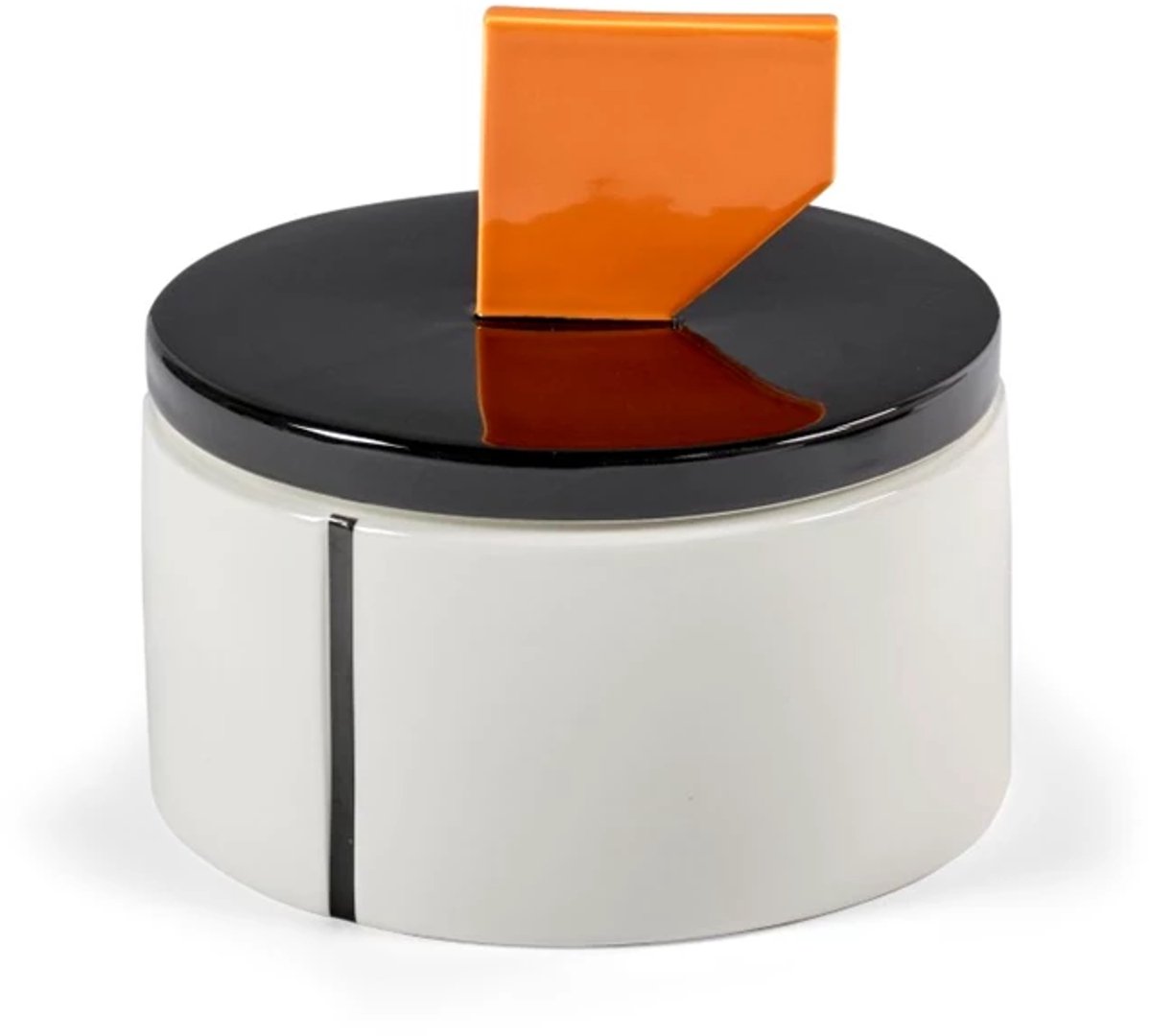 Serax Plan C Candela 02 geurkaars D17cm H16cm zwart / oranje meerkleurig