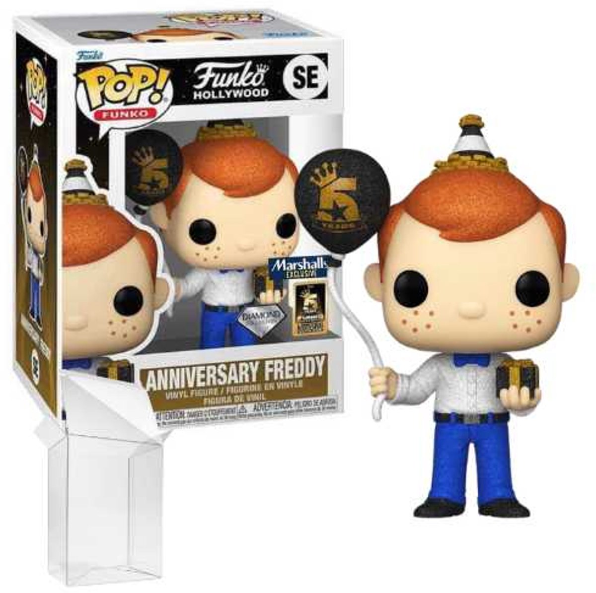 Funko Pop! Funko Hollywood: Anniversary Freddy Marshalls exclusive (Diamond) 3000LE