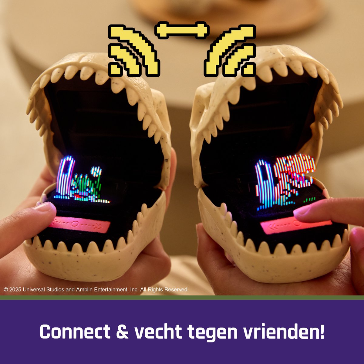 Bitzee - Interactief Jurassic World Dinosaurusspeelgoed met 25 dinosaurussen - Reageert op aanraking, pods kunnen verbinden en communiceren — afbeelding 12