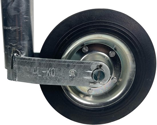 Alko neuswiel plus rond 48 wiel 200x50 L=450 extra lang — afbeelding 2
